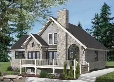 Cottage Favorite with 2-Story Family Room and a Garage Addition