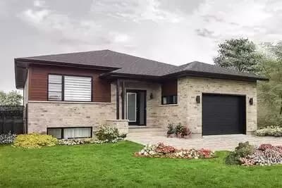 Sleek 2 Bedroom Contemporary House Plan