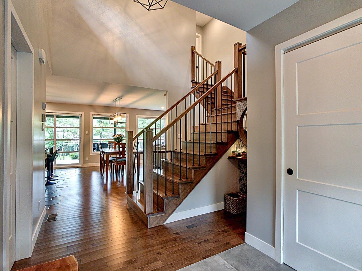 Plan 22336DR: 34'-Wide Northwest Contemporary Home Plan with Wide Welcoming Porch - Image #5 - Contemporary, Craftsman, Northwest