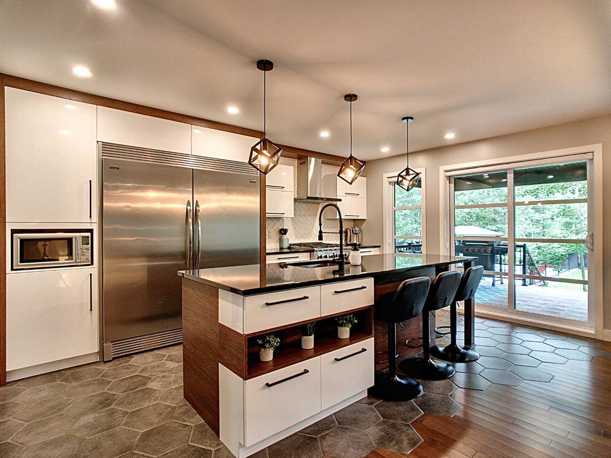 Plan 22336DR: 34'-Wide Northwest Contemporary Home Plan with Wide Welcoming Porch - Image #7 - Contemporary, Craftsman, Northwest