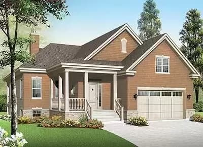 3 Bedroom Baby Boomer Home Plan