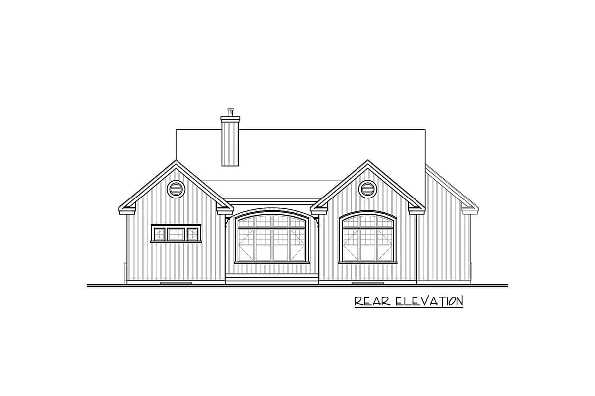 Plan 22367DR: Flexible Family Home Plan - 1780 Sq Ft - Image #5 - Ranch, Traditional