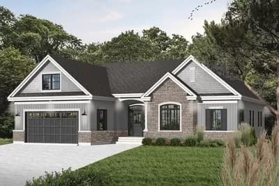 Flexible Family Home Plan - 1780 Sq Ft