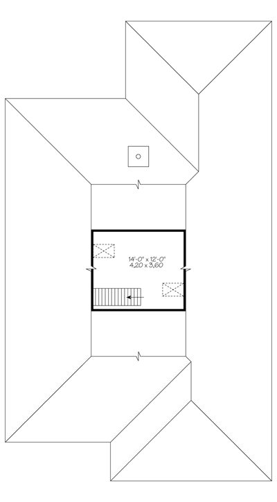 Plan 22382DR: Accessible Barrier Free House Plan - Floor Plan - Bonus - Northwest, Prairie, Ranch