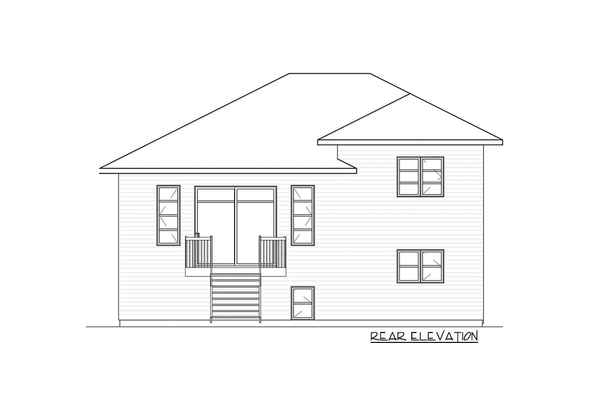 Plan 22385DR: Master On Main and 2 Beds Below - Image #11 - Contemporary, Northwest
