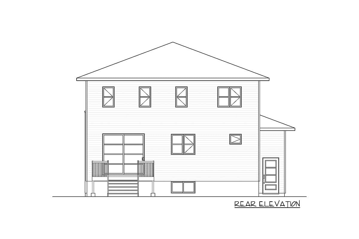 Plan 22388DR: 4 Bedroom With Contemporary Flair - Image #8 - Northwest