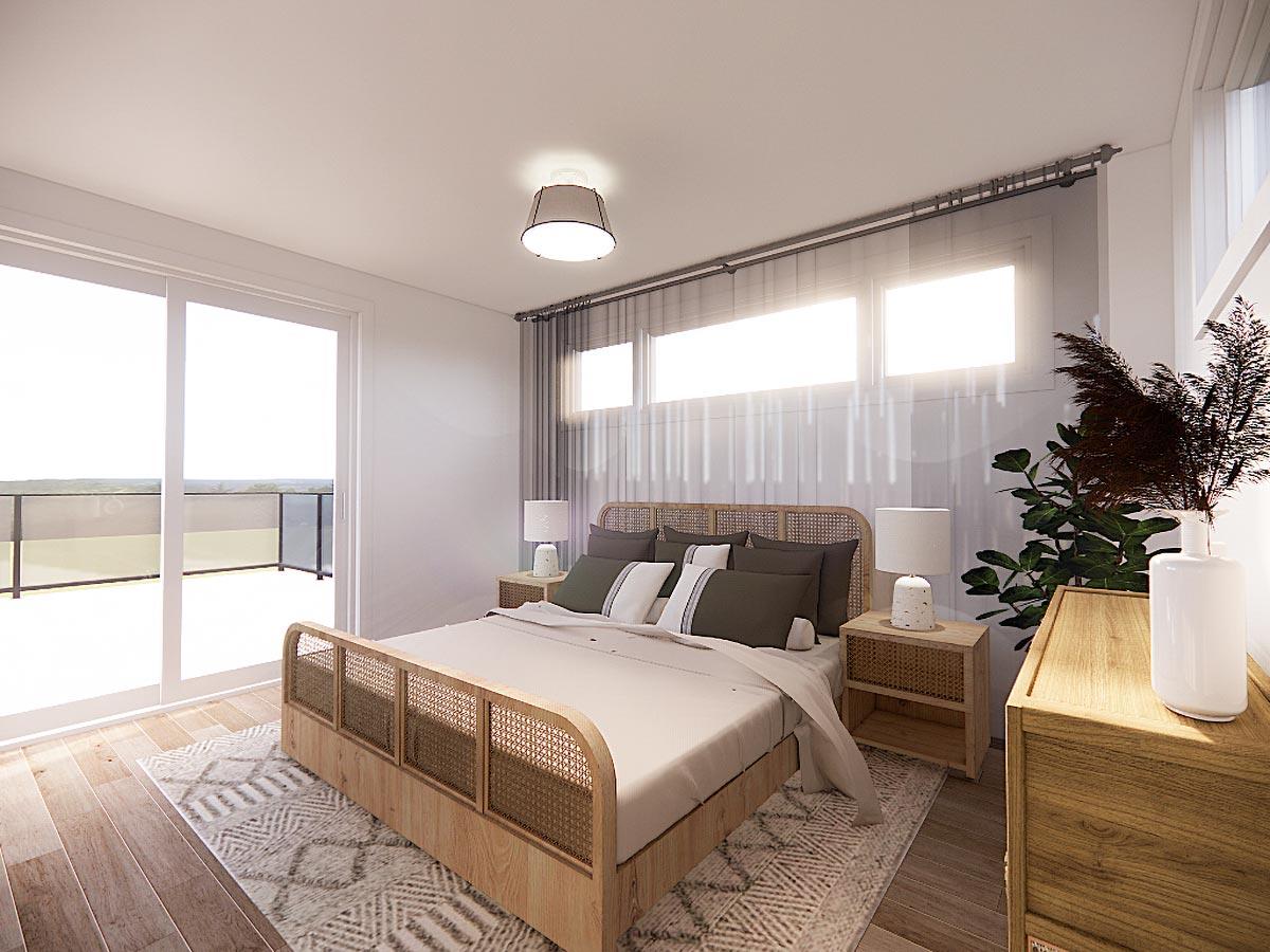 Plan 22399DR: Two Bedroom Contemporary - Image #11 - Contemporary, Modern