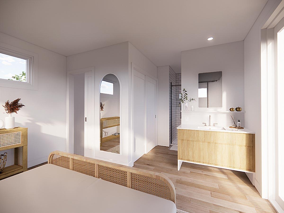 Plan 22399DR: Two Bedroom Contemporary - Image #12 - Contemporary, Modern