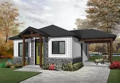 Two Bedroom Tiny Cottage