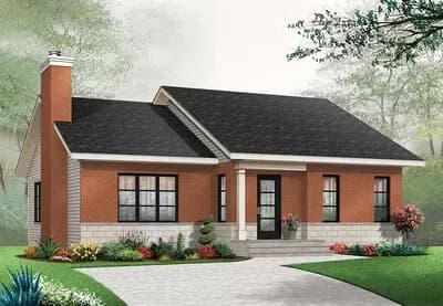 Well-Planned Traditional House Plan