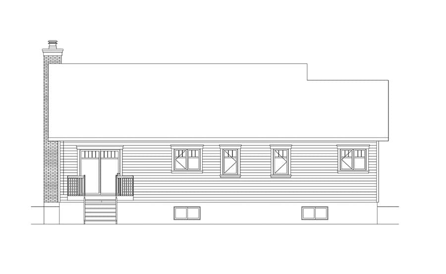 Plan 22418DR: Well-Planned Traditional House Plan - Image #4 - Ranch, Traditional