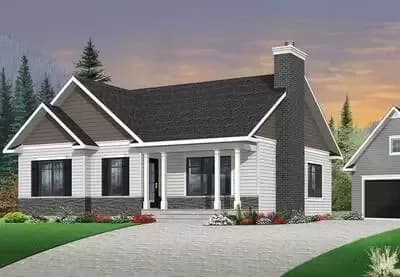 Well-Planned Traditional House Plan
