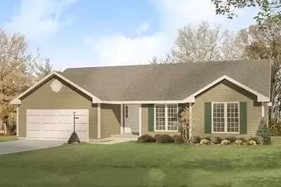 Economical Ranch House Plan