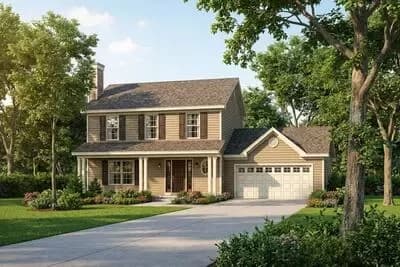 Appealing 2-Story House Plan
