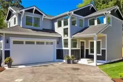 New American House Plan With or Without Bonus Room