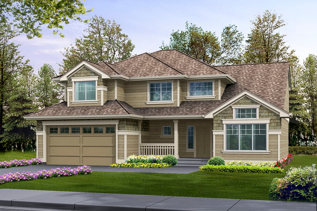 Plan 2301JD: Craftsman House Plan With Multiple Versions To Choose From - Image #13 - Craftsman, Northwest