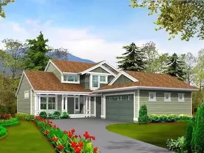 Vaulted Master Suite