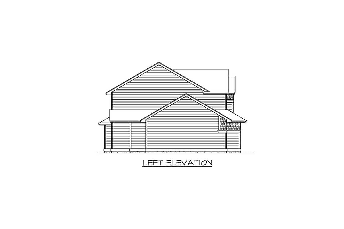 Plan 23015JD: Craftsman Home Plan With Many Versions To Choose From - Image #4 - Country, Northwest