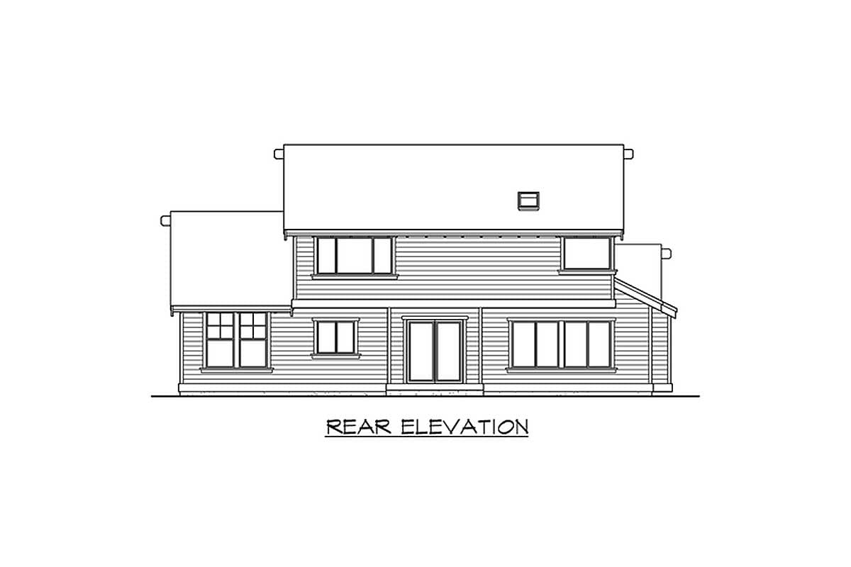 Plan 23026JD: Craftsman Design With Multiple Versions To Choose From - Image #20 - Craftsman, Northwest