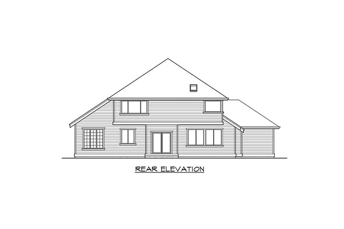 Plan 23027JD: Craftsman House Plan with Formal and Informal Living Spaces - Image #18 - Craftsman, Northwest