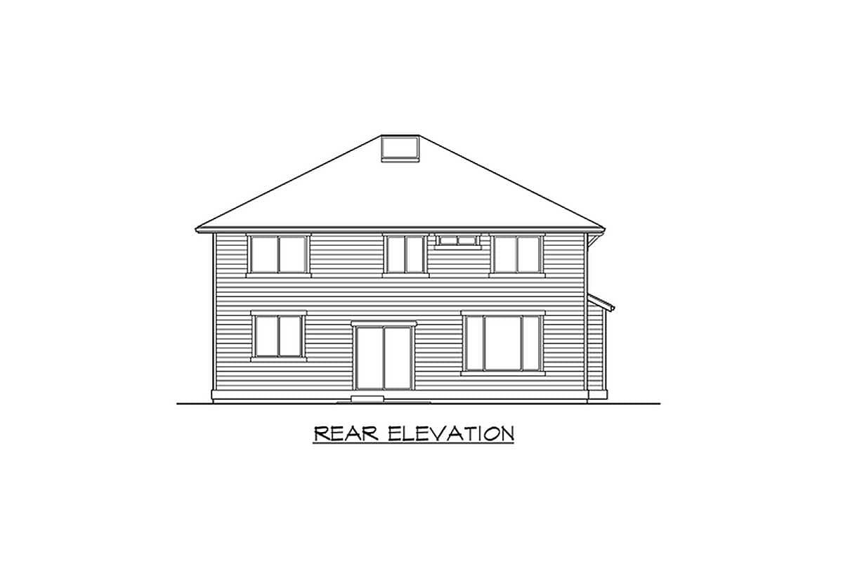 Plan 23042JD: Craftsman House Plan with Open Dining and Living Rooms - 2590 Sq Ft - Image #37 - Craftsman, Northwest