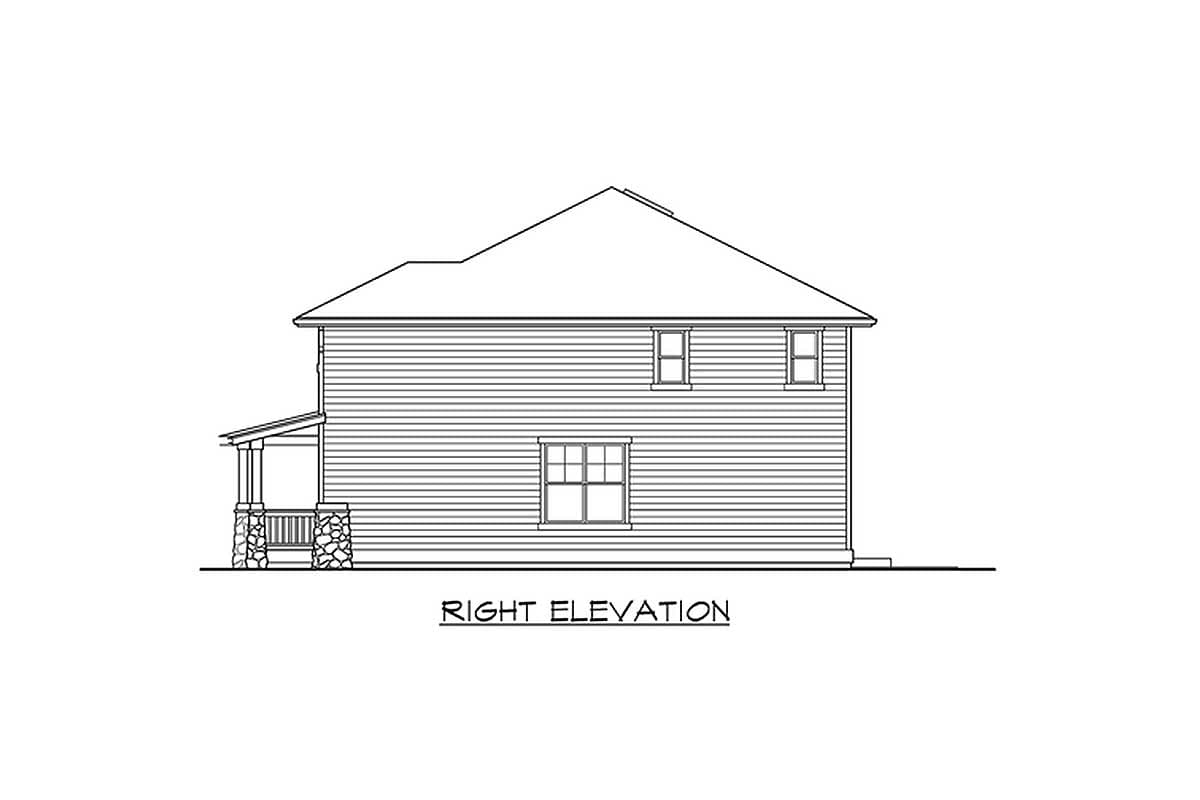 Plan 23042JD: Craftsman House Plan with Open Dining and Living Rooms - 2590 Sq Ft - Image #38 - Craftsman, Northwest