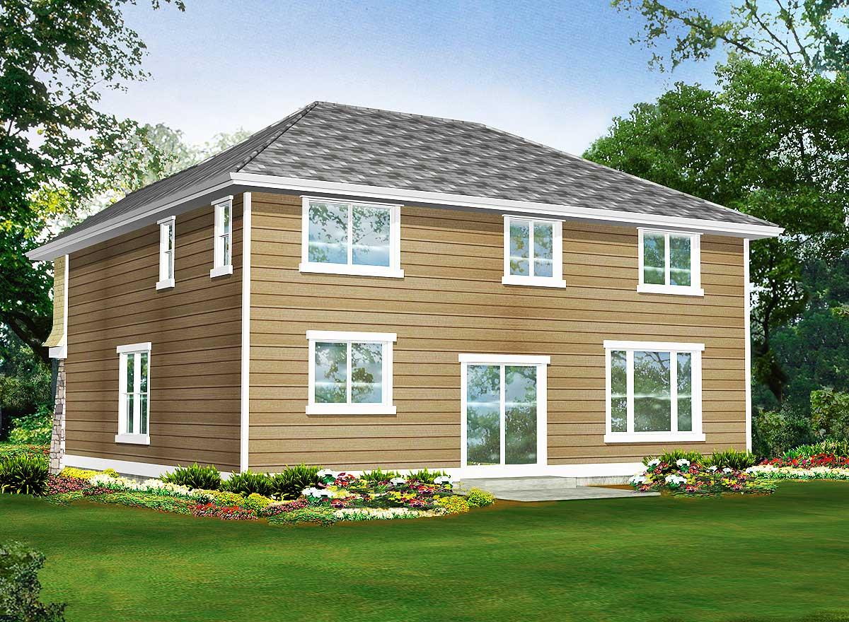 Plan 23043JD: Popular Craftsman Plan in Multiple Versions - Image #27 - Craftsman, New American, Northwest