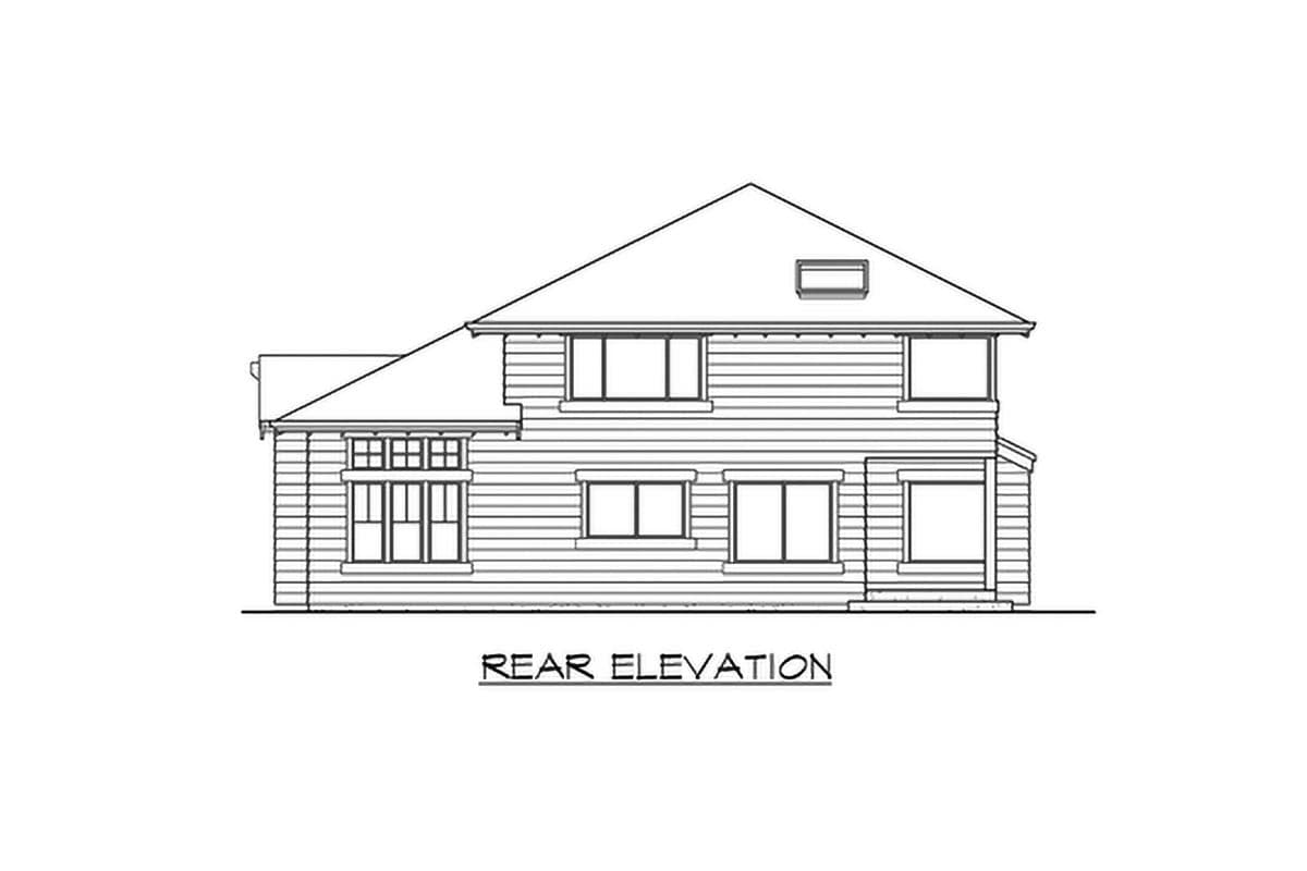 Plan 23046JD: Northwest Styling with Foundation Option - Image #27 - Craftsman, New American, Northwest