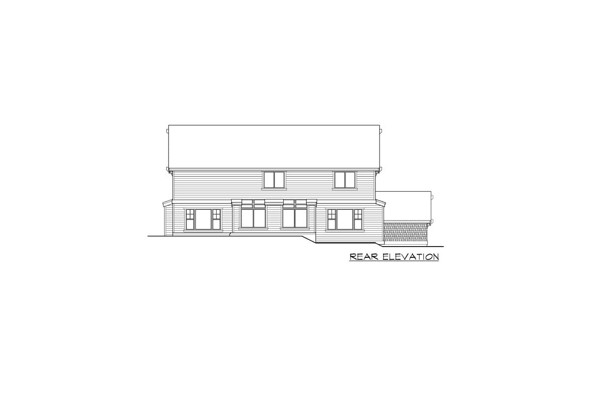 Plan 23064JD: Open Floor Plan with Garage Options - Image #23 - Craftsman, New American, Northwest
