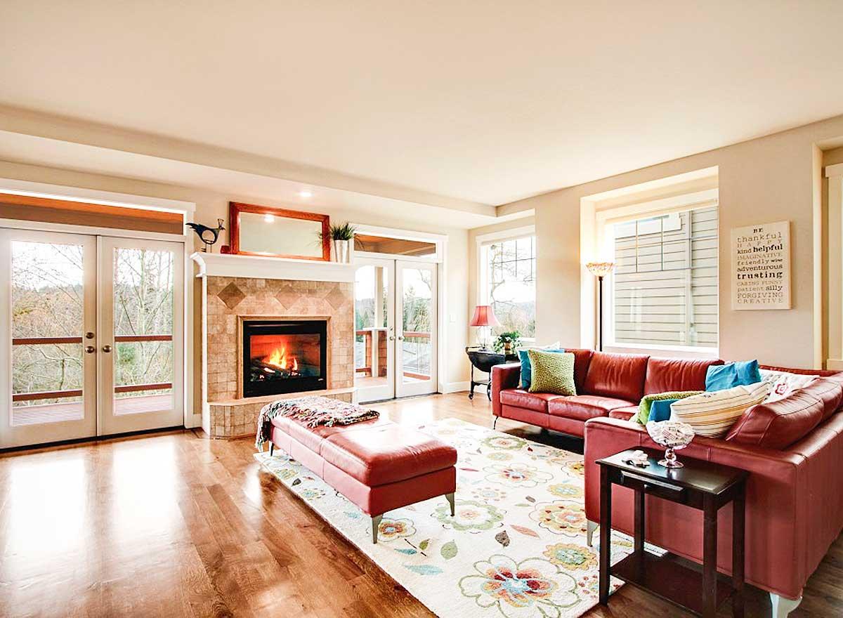 Plan 23070JD: Greatroom Plan with Large Covered Patio - Image #6 - Country, Craftsman, Northwest, Vacation