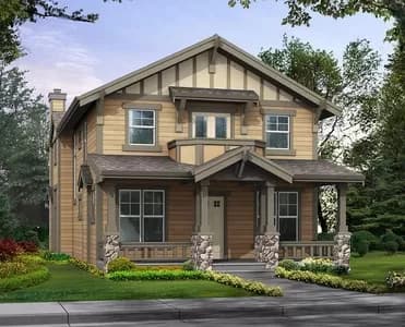 Country Charm for Narrow Lots