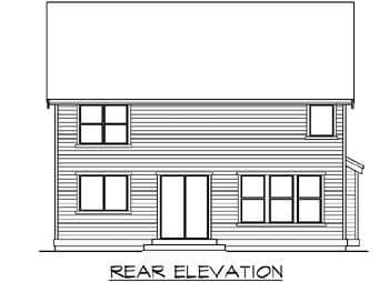 Plan 23096JD: Unique Tower Adds Curb Appeal - Image #4 - Craftsman, Northwest