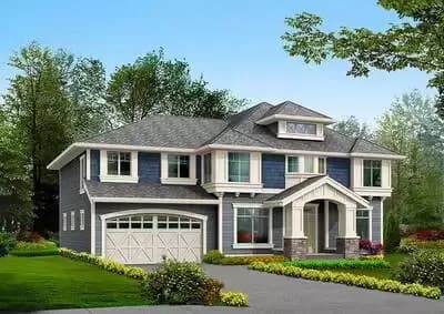Unique Floor Plan for Narrow Lots