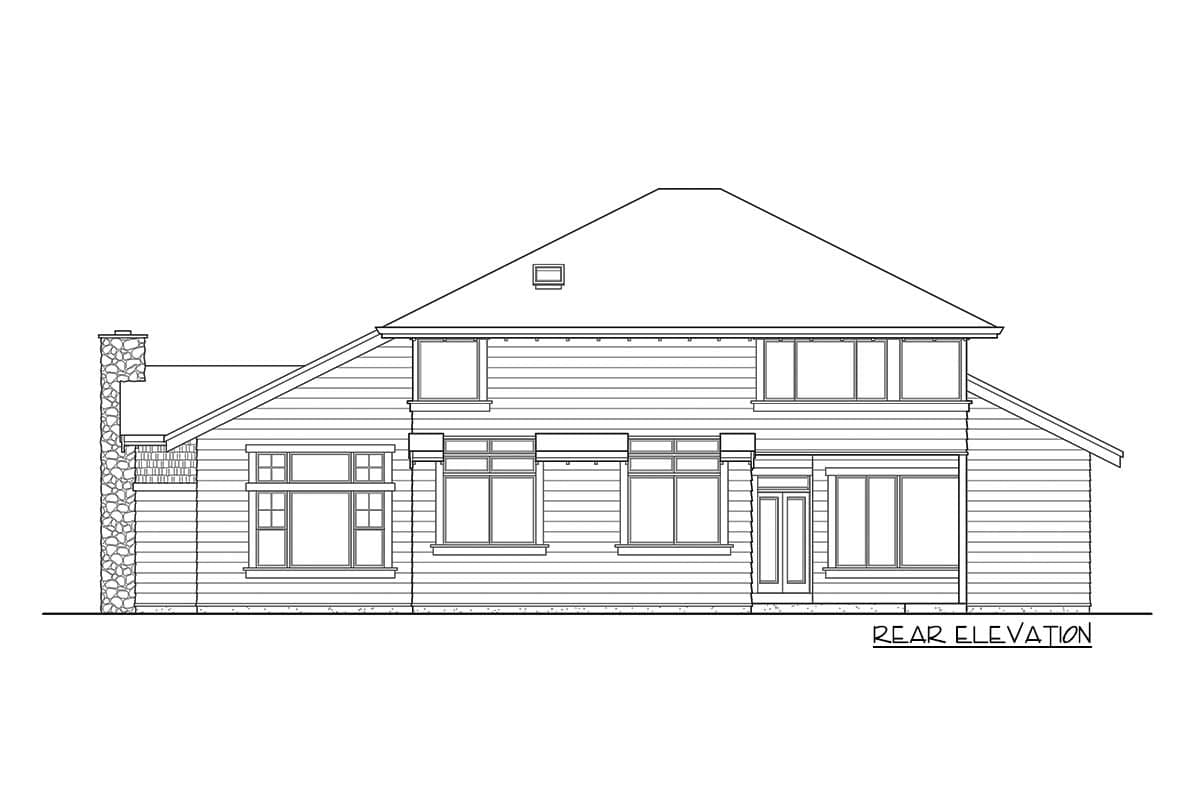 Plan 23106JD: Beautiful Craftsman Home Plan for a Corner Lot - Image #24 - Craftsman, Northwest