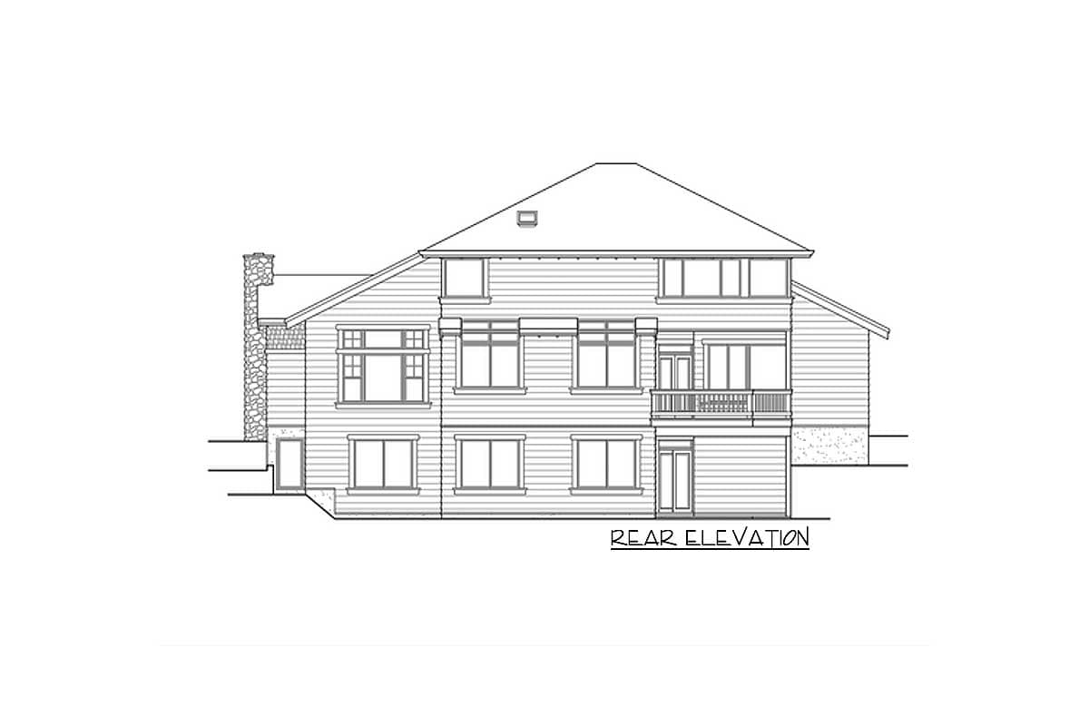 Plan 23107JD: Craftsman Home Plan with Angled Entry and a Walkout Basement - Image #24 - Craftsman, Northwest
