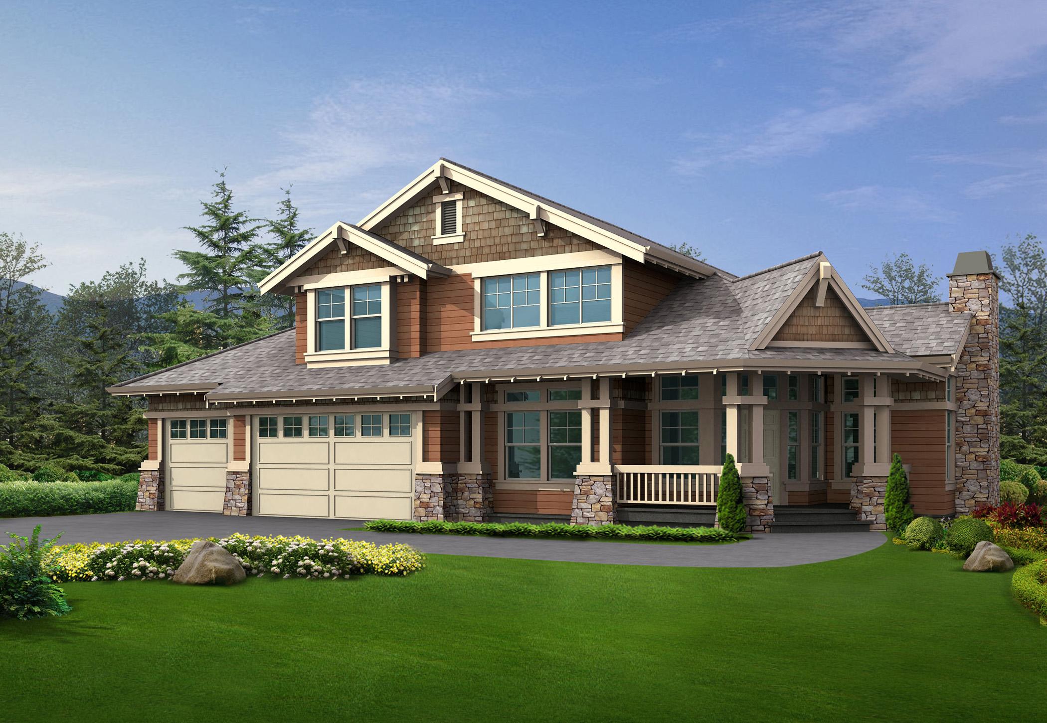 Plan 23107JD: Craftsman Home Plan with Angled Entry and a Walkout Basement - Image #21 - Craftsman, Northwest