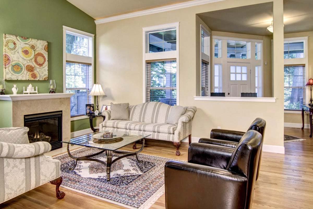 Plan 23116JD: Dramatic Visual Axis Through House - Image #9 - Craftsman, Northwest