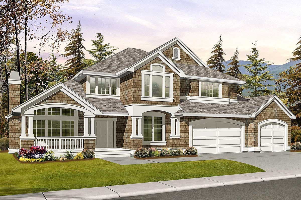 Plan 23120JD: Spacious Sunken Bonus Room - Image #46 - Country, Craftsman, New American, Northwest