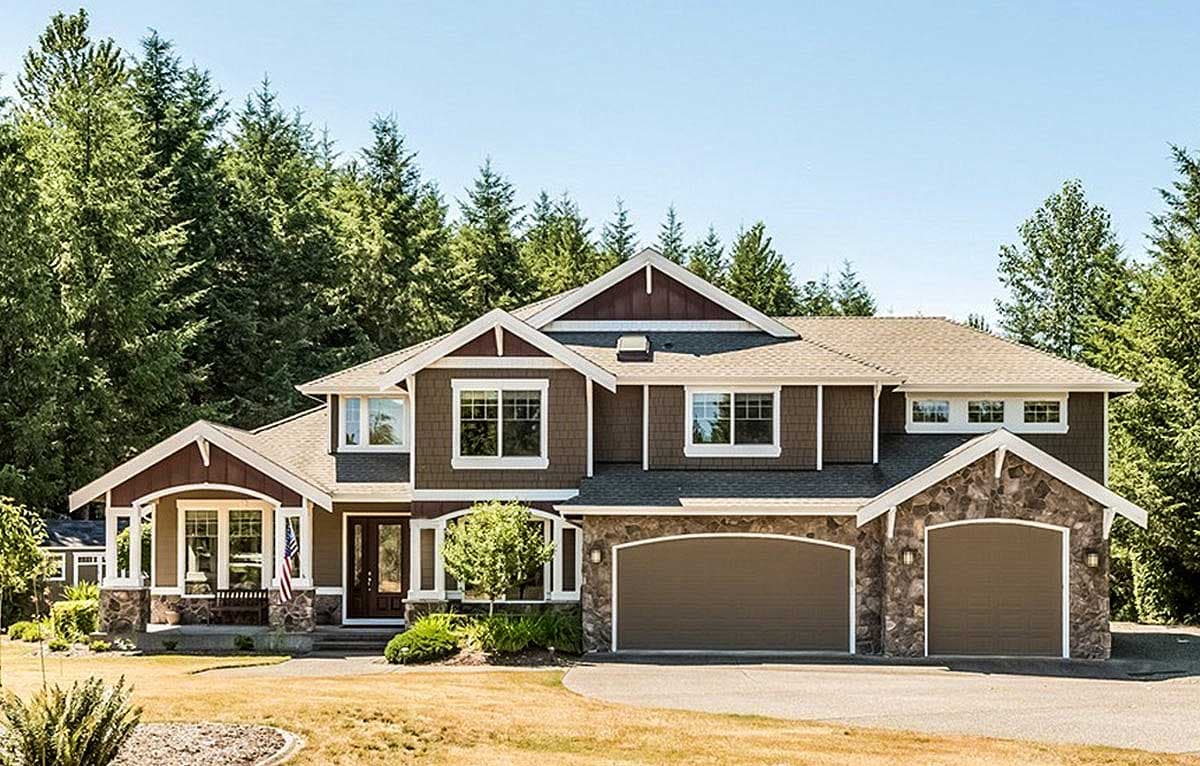 Plan 23120JD: Spacious Sunken Bonus Room - Image #22 - Country, Craftsman, New American, Northwest
