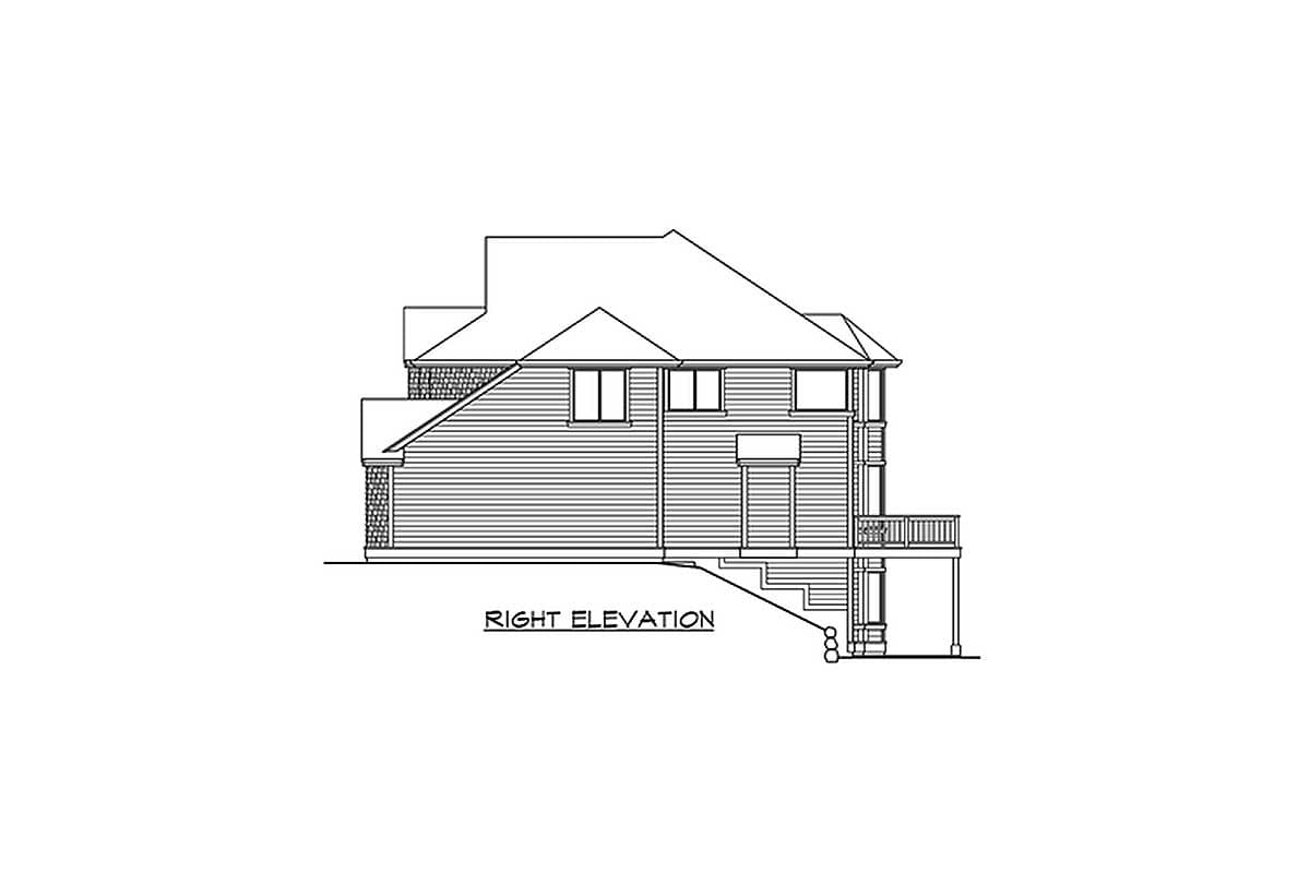 Plan 23121JD: Inviting Columned Entry Porch - Image #25 - Craftsman, New American, Northwest