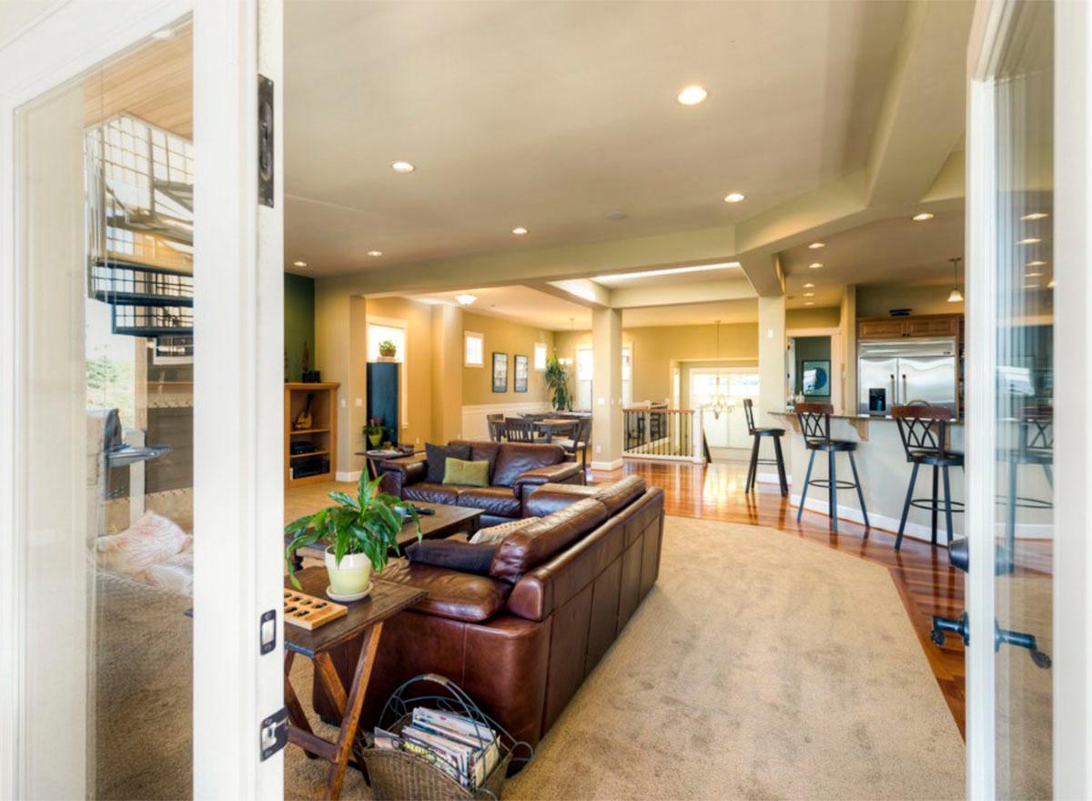 Plan 23127JD: Full Finished Basement with Home Theatre - Image #7 - Craftsman, Northwest