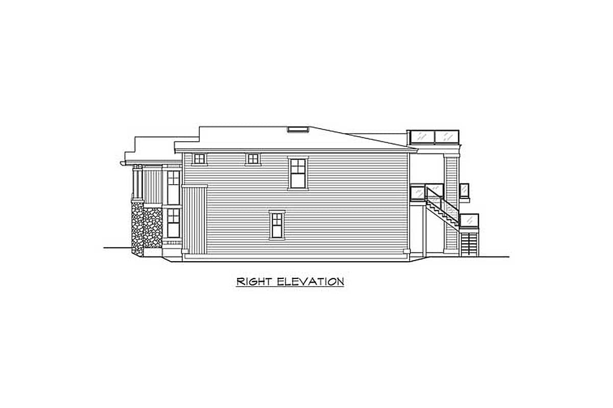 Plan 23127JD: Full Finished Basement with Home Theatre - Image #28 - Craftsman, Northwest