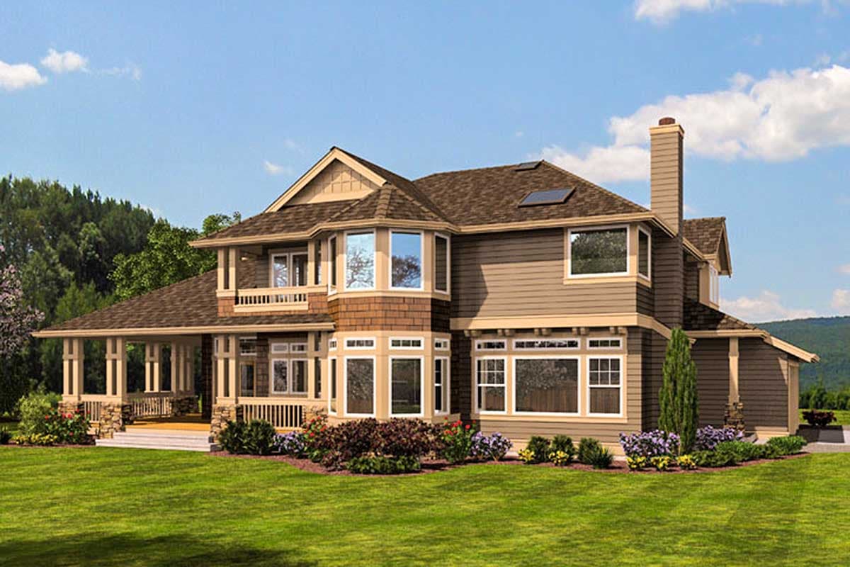 Plan 2313JD: 4-Bed House Plan with Craftsman-Style Porch - Image #24 - Craftsman, New American, Northwest