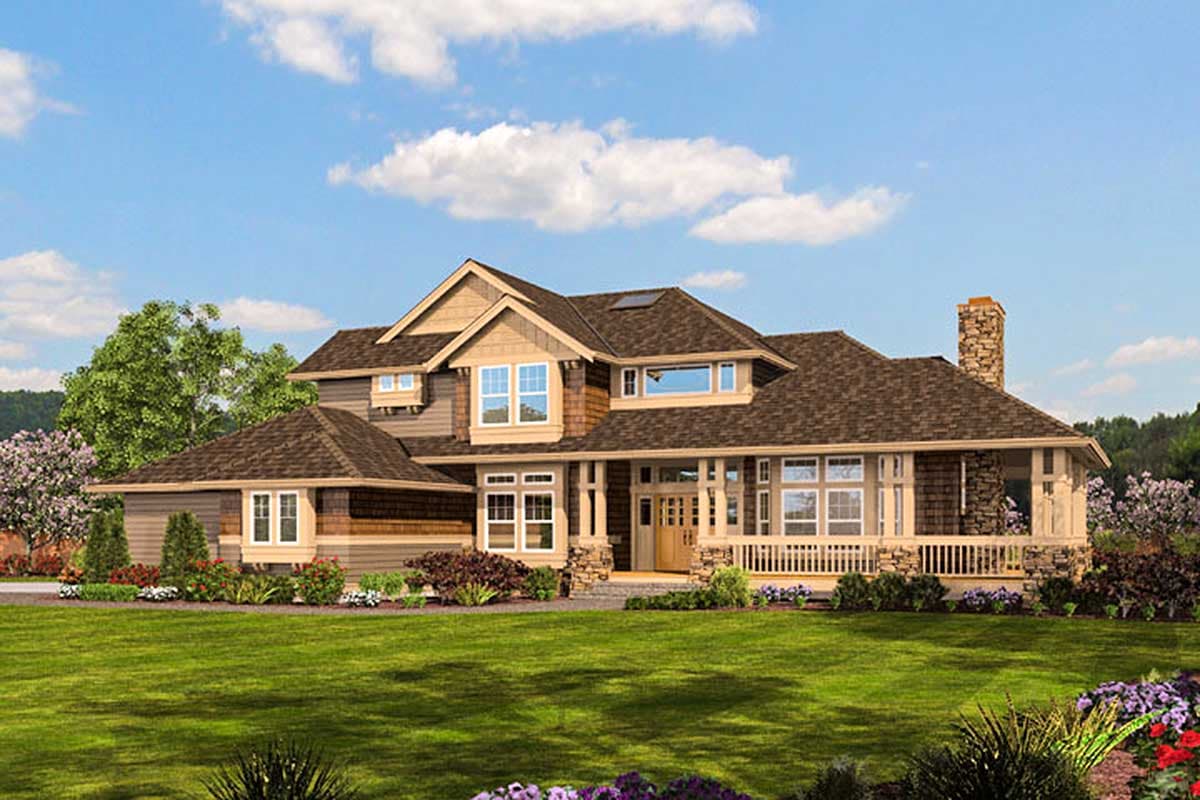 Plan 2313JD: 4-Bed House Plan with Craftsman-Style Porch - Image #23 - Craftsman, New American, Northwest