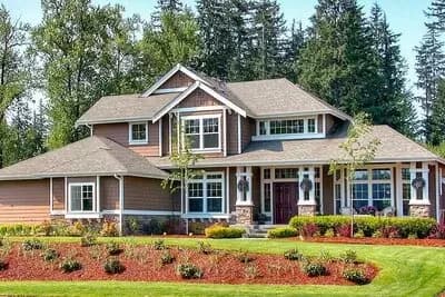 4-Bed House Plan with Craftsman-Style Porch