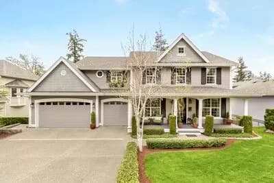 Large Covered Porch Perfect for Relaxing