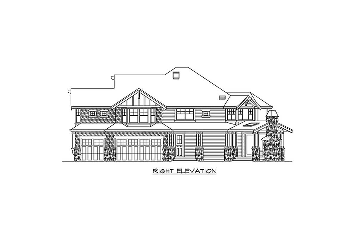 Plan 23152JD: Classic Newport-style House Plan with Corner Wrapping Porch - Image #30 - Craftsman, Northwest
