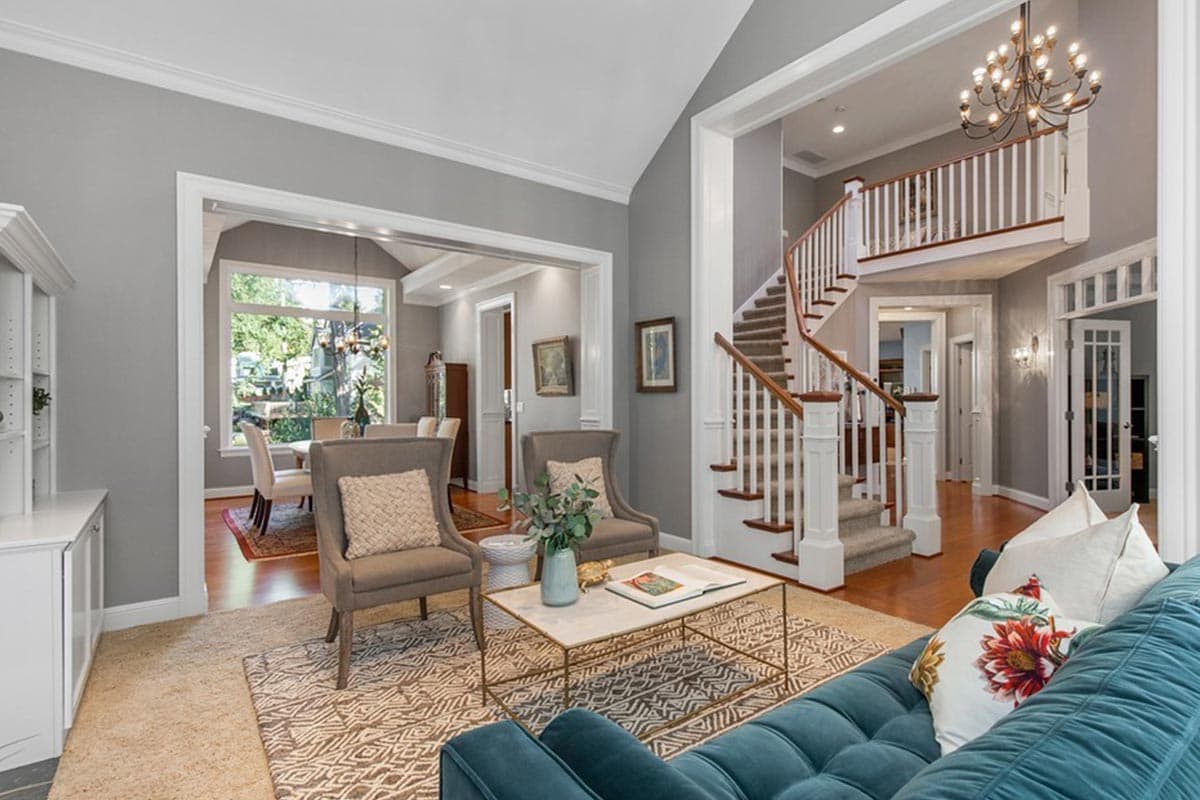 Plan 23152JD: Classic Newport-style House Plan with Corner Wrapping Porch - Image #7 - Craftsman, Northwest