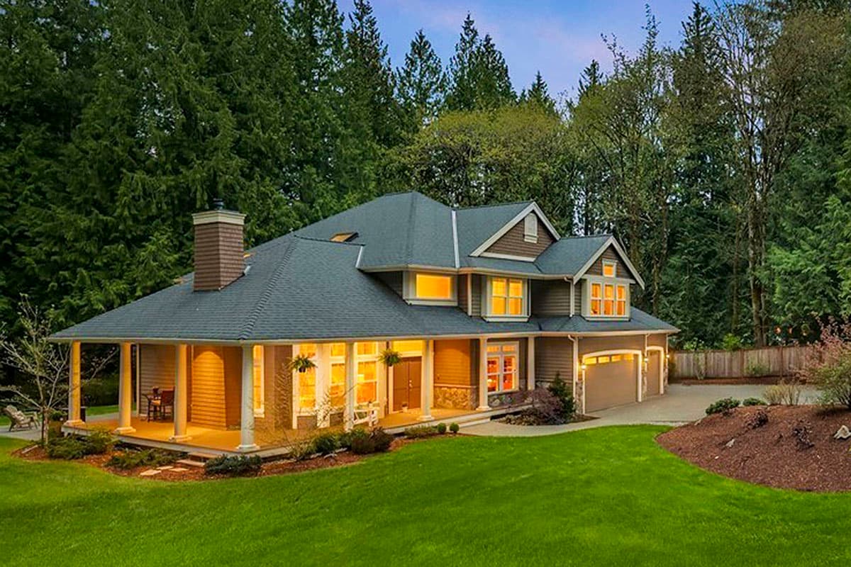 Plan 23159JD: Craftsman House Plan with Generous Wraparound Covered Porch - Image #19 - Craftsman, Northwest