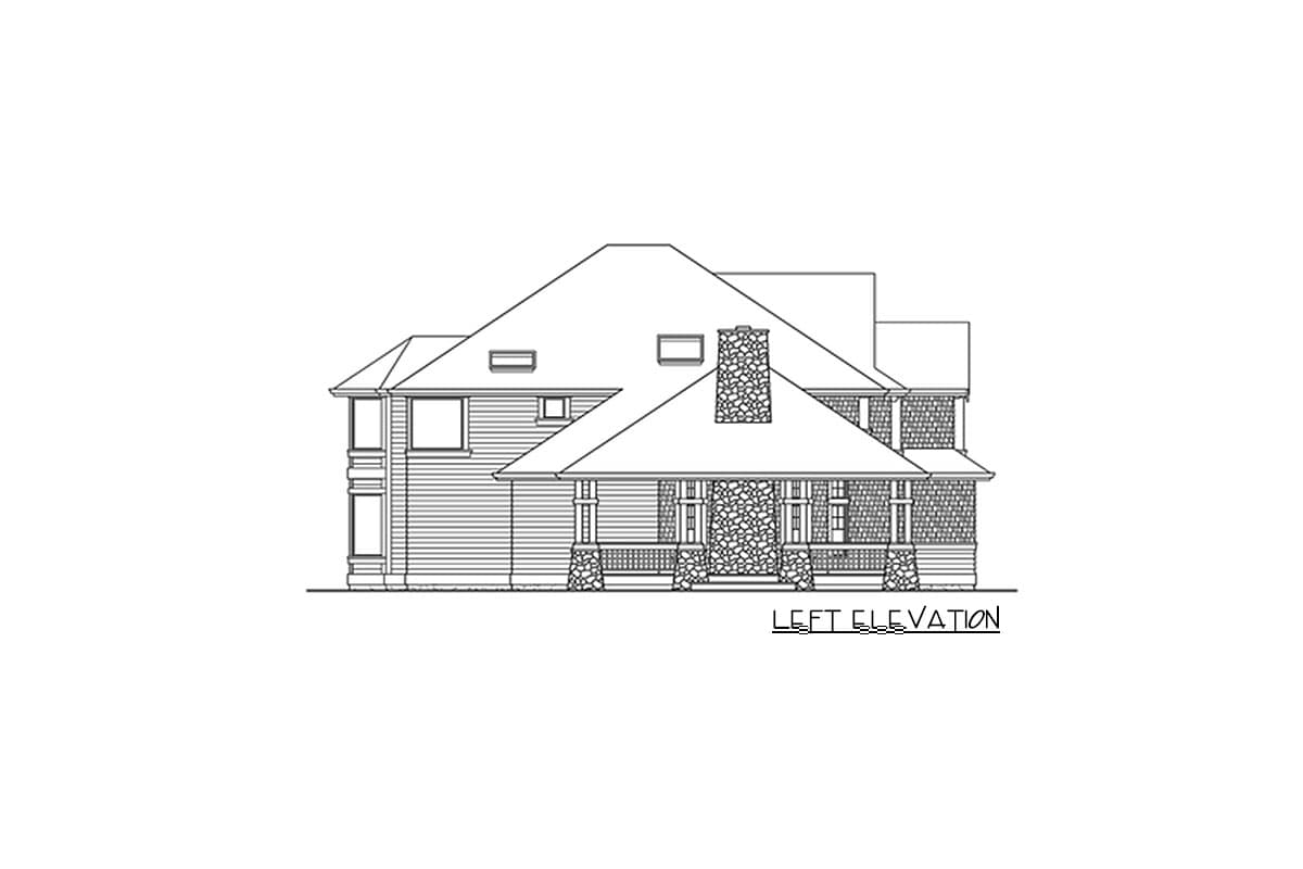 Plan 23159JD: Craftsman House Plan with Generous Wraparound Covered Porch - Image #24 - Craftsman, Northwest